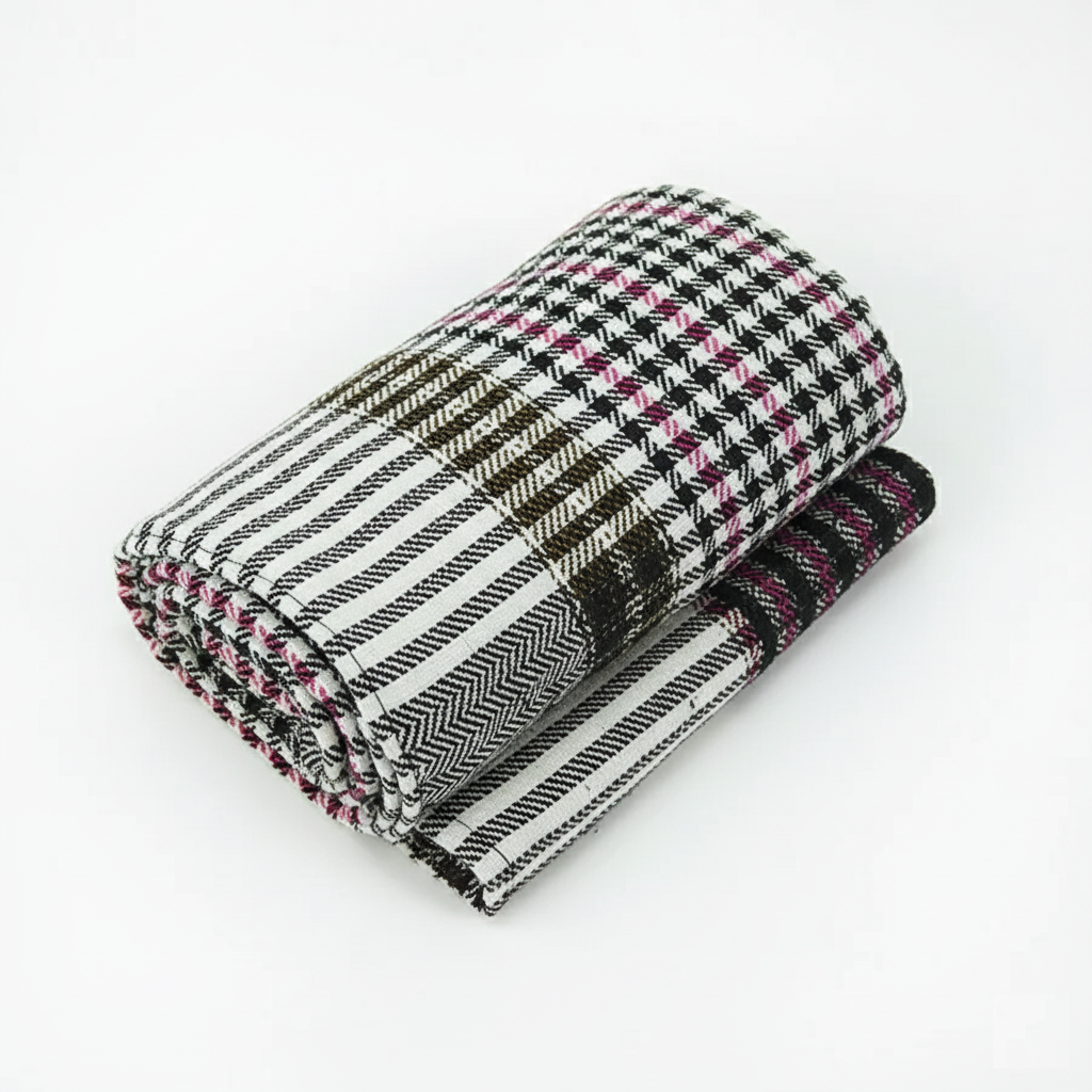 Kasuri Cotton Khais - Summer Bed Throw | Soft & Breathable