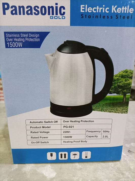 Electric Kettle 2 Liter – Fast Boil Stainless Steel Electric Water Kettle