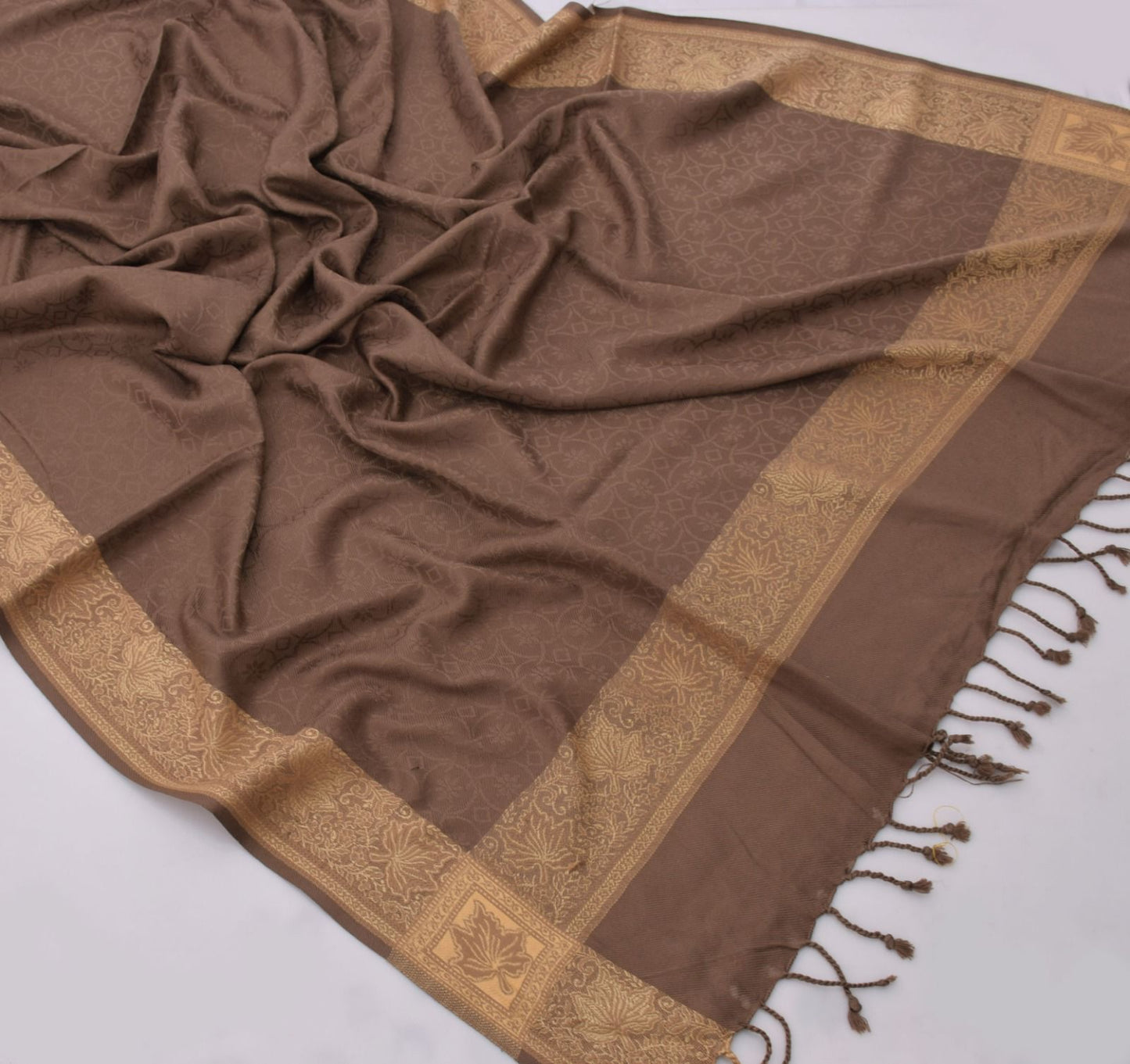 Bareeze Pure Wool Shawl – Fancy Casual Winter Wrap (2.5m)